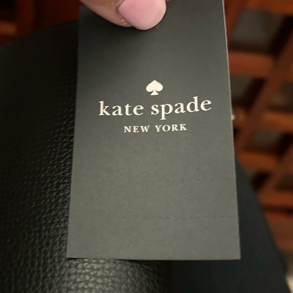 Kate Spade Kristi black leather chain detail  adjustable crossbody bag Msrp  249 - Picture 13 of 15